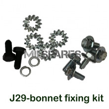 Bonnet fixing kit